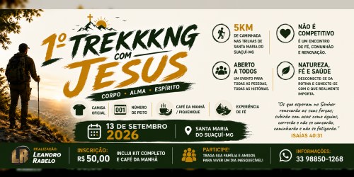TREKKING COM JESUS
