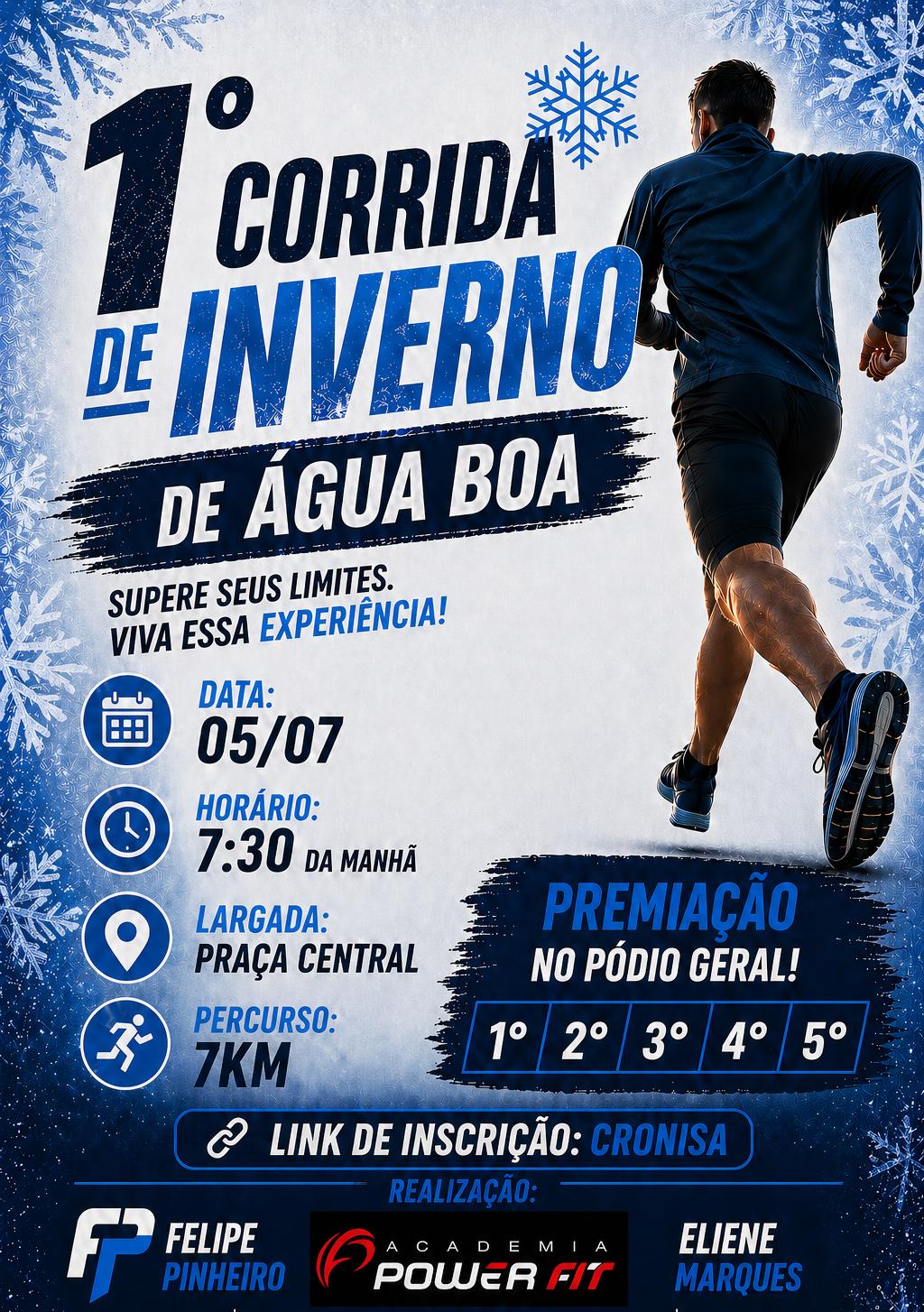 1º Corrida de Agua Boa