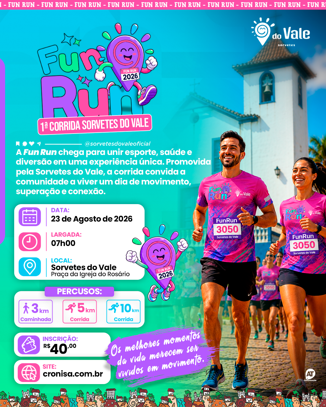 1° Corrida Sorvetes do Vale